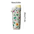 thumbnail image 4 of Owal Insulated Stainless Steel Water Bottle with Two-Way Spout Built-In Straw and Bucket Handle for Travel School and Sports 30oz BPA Free, 4 of 6