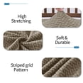 thumbnail image 4 of RUINIXCW Chair Seat Covers For Dining Chairs Dining Room Chair Seat Anti-Dust Stretch Fit Removable Washable Slipcovers Kitchen Chair Covers, 4 of 6