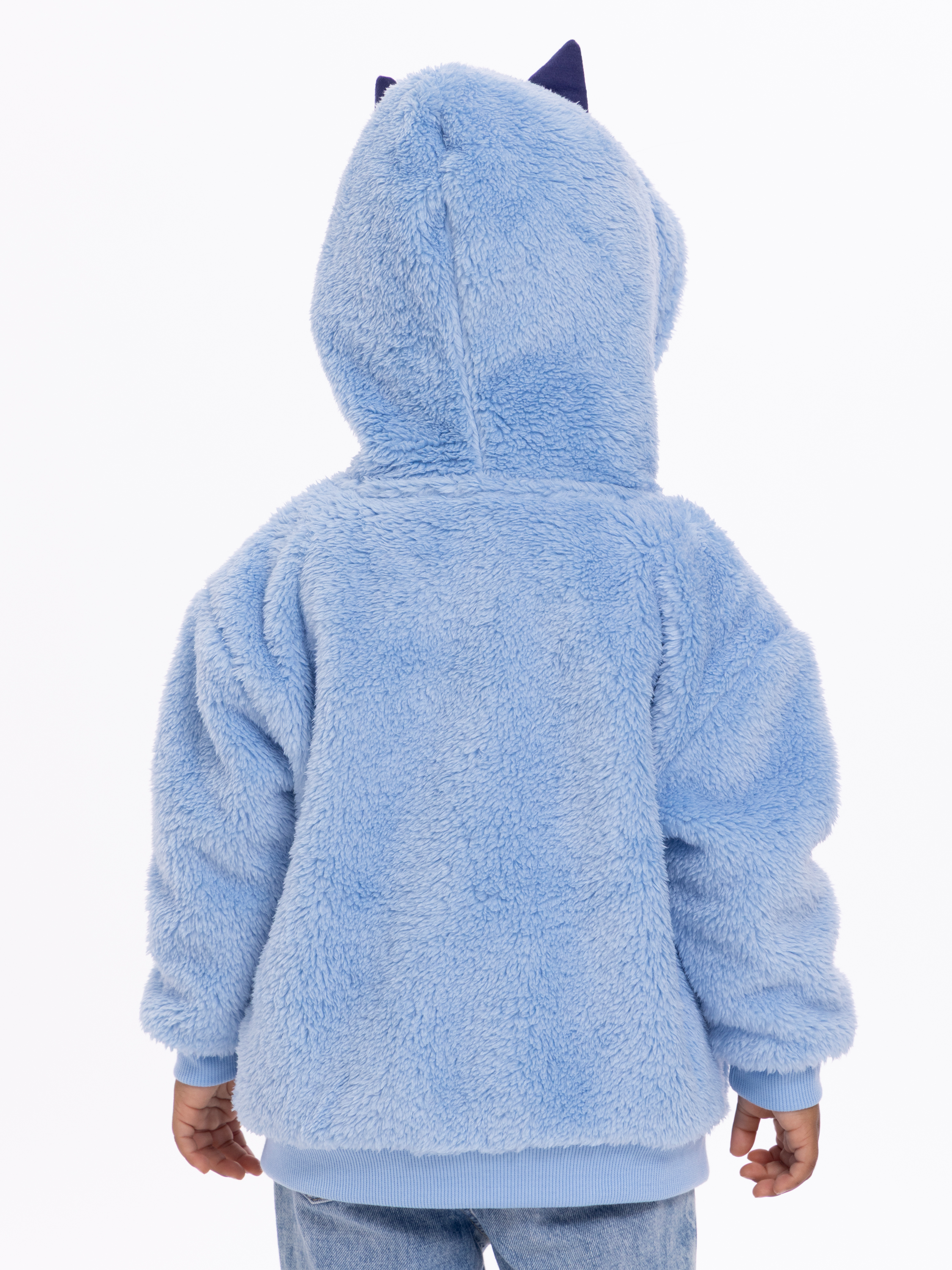 Bluey Toddler Girls Plush Cosplay Hoodie, Sizes 12M-5T