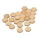 thumbnail image 1 of Suelo para casa de muñecas, 24 Uds., Hexagonal de bambú, decoración de suelo en miniatura realista simulada para casa de muñecas, 1 of 5