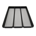 thumbnail image 3 of Mainstays Plastic Black 3 Compartment Non-Slip Drawer Utensil Gadget Tray, 12.72" x 16.14", Kitchen Organizer, 1 piece, 3 of 5