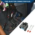 thumbnail image 3 of Conector de inyector de combustible hembra a prueba de agua de 2 pines Unique Bargains para Honda 1 juego, 3 of 6