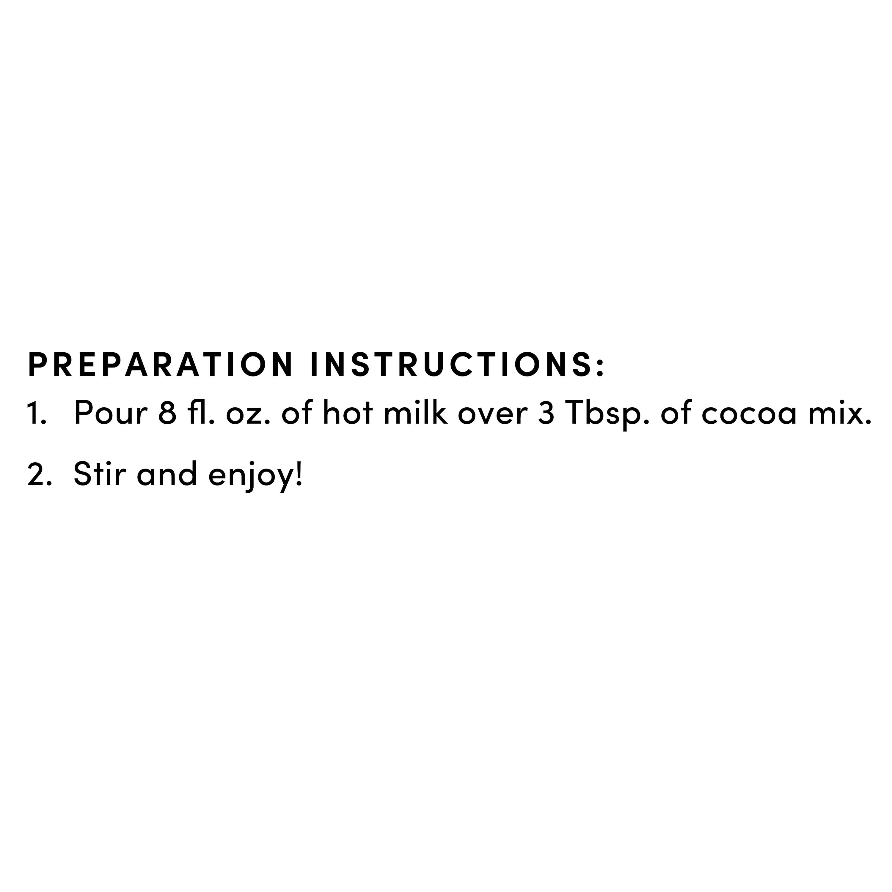 (6 pack) bettergoods White Chocolate Hot Cocoa Mix, 12 oz