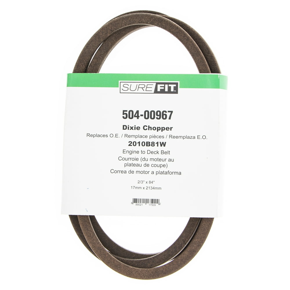SureFit Engine to Deck Belt Replacement for Dixie Chopper 2010B81W