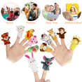 thumbnail image 4 of Set de marionetas con dedos Sealive Story Time Animals, 12 unidades para niños pequeños, 4 of 8