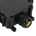 thumbnail image 2 of IP68 Outdoor 3-Way Cable Connector Enclosure - TB730 Weatherproof Junction Box with Imported PC Fire-Retardant Material, Silicone Sealing Ring, and Adjustable Wire Diameter Compatibility (4-15mm) for, 2 of 6