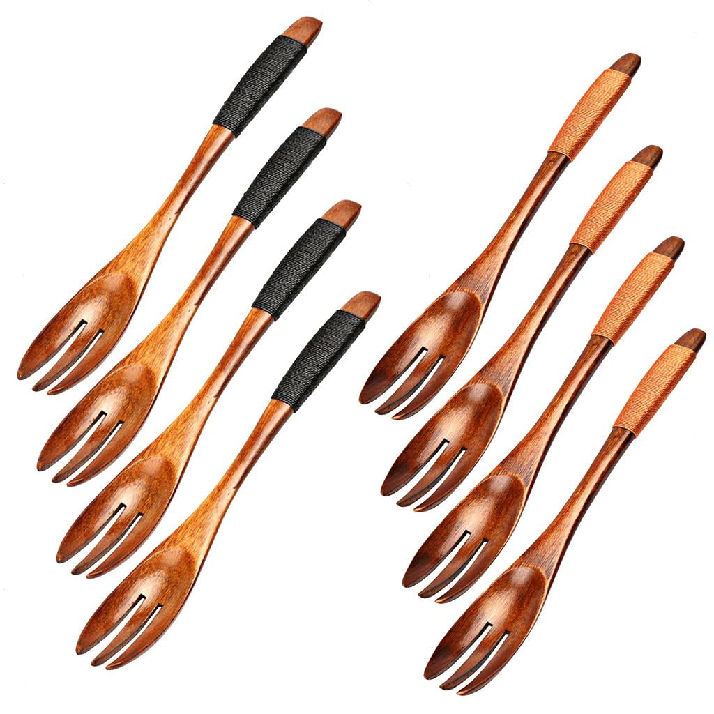 Chip Forks Wooden Party Takeaway Restaurant Free Postage 