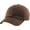 Brown, variant on Kids Boys Girls Hats Washed Low Profile Cotton and Denim Plain Baseball Cap Hat Unisex
