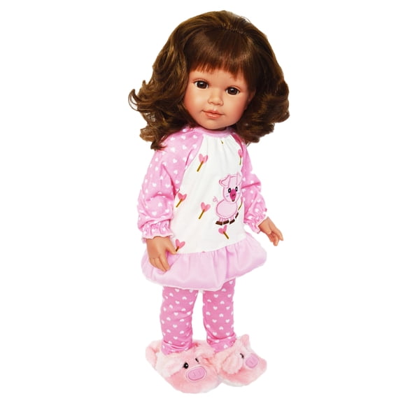 Piggy Pajamas Fits 18 Inch Dolls/18 Inch Doll Clothes- NOW includes slippers