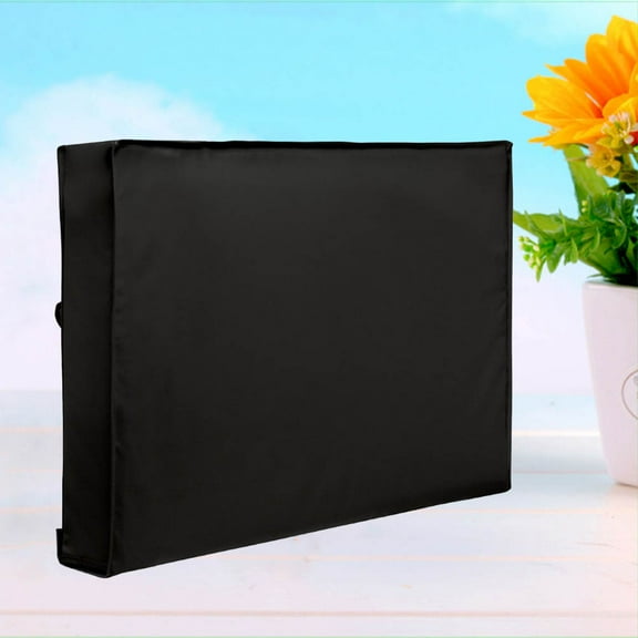 WHAMVOX Outdoor Waterproof TV Cover 147.00X140.00X0.15CM Black