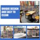 thumbnail image 3 of Waterproof Wall Sticker Morocco Style Tile Stickers for Decor 20Pcs, 3 of 3