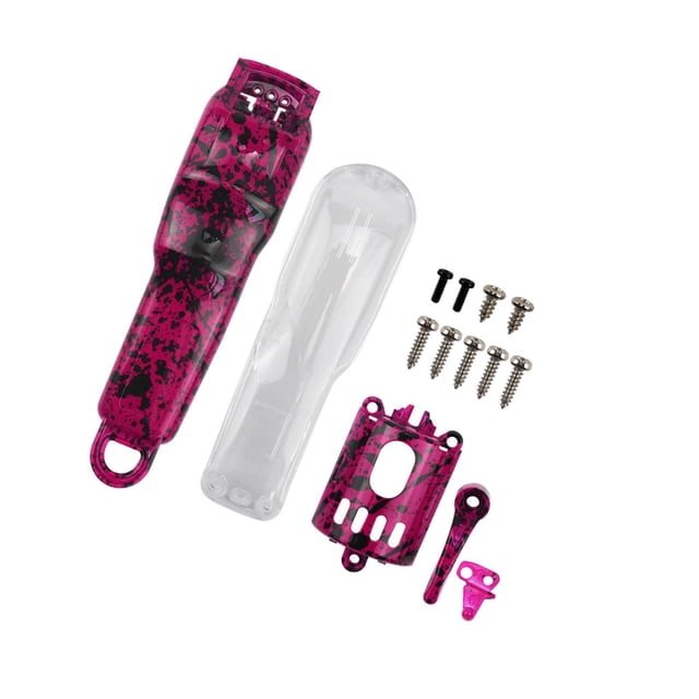 Tondeuse à Cheveux Camouflage DIY avec Boîtier Complet pour Wahl 8148 8591 Rose