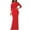 Red, variant on Women's 2023 Fall Dresses Long Sleeve Maxi Dress for Wedding Guest Wrap V Neck A Line formal Evening Party Dresses,Purple XL