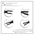 thumbnail image 3 of Blacksmith Tongs 16" Tool Set Wolf jaw, Flat, Round, Mandrel jaw, 3 of 5