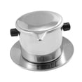 thumbnail image 3 of Filtro de café vietnamita Vietnam Cafetería Profesional Reutilizable Acero inoxidable Dripper de café vietnamita para la oficina de la cafetería, 3 of 8