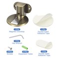 thumbnail image 3 of Unique Bargains Magnetic Door Stopper, 1 Pack Adjustable Door Stops Door Catch, Bronze Tone, 3 of 5