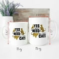 thumbnail image 4 of Personalized Funny Cat Mug, Cat Lover Mug, Cat Lady Mug, Cat Lover Gift , Cat Coffee Mug, Cat Mom Mug, Cat Dad Mug, Kitty Mug, Cat Owner Mug, Mother's Day Gifts For Mom From Son, Kids, Gift For Mom,, 4 of 4