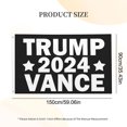thumbnail image 4 of Donald Trump 2024 3 X 5 Pies Tiro para Interiores Y Exteriores (F), 4 of 4