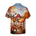 thumbnail image 2 of Thanksgiving Bulldog Pilgrim Grateful, Thankful, Blessed Fall Welcome Hawaiian Shirt Breathable Summer Unisex Merch Dog Lover Gifts Idea - 00021, 2 of 6