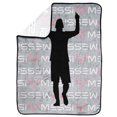 thumbnail image 2 of Messi Silk Touch Fleece Throw, 2 of 6