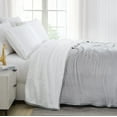 thumbnail image 2 of Southshore Fine Living, Inc. Reversible Sherpa Fleece Throw Blanket for Couch, 98 X 98, Grey, 2 of 6