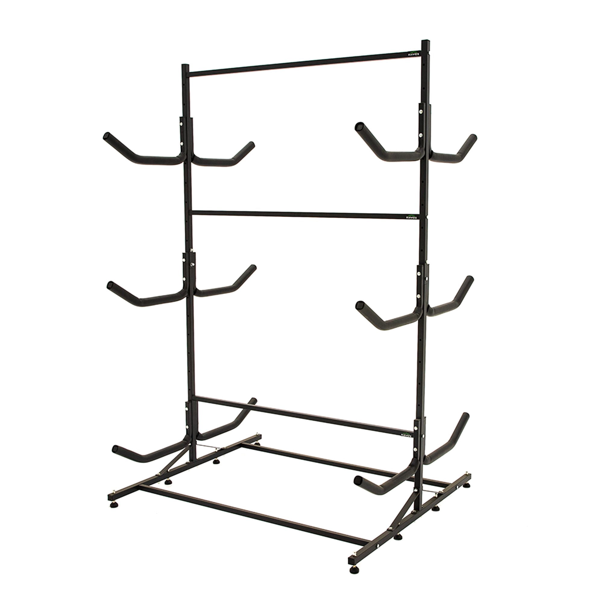 Elevate Outdoor Double-Sided 6 Kayak & SUP Storage Rack