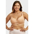 thumbnail image 5 of Mamia BR4277PLDD - 34DD Womens Full Coverage Bra - DD Cup Style Intimate Sets, Size 34DD - Pack of 6, 5 of 8