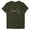Army Green, variant on Njagoc3 Womens Family Script Print Short Sleeve T-Shirt Heartwarming Casual Crewneck, UltraSoft Cotton Blend, Classic Fit
