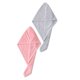 thumbnail image 3 of 2 gorros de secado de pelo de lana Coral para mujergorro de baño de absorción de toalla de secado rápido Likrtyny Libre de BPA, 3 of 4