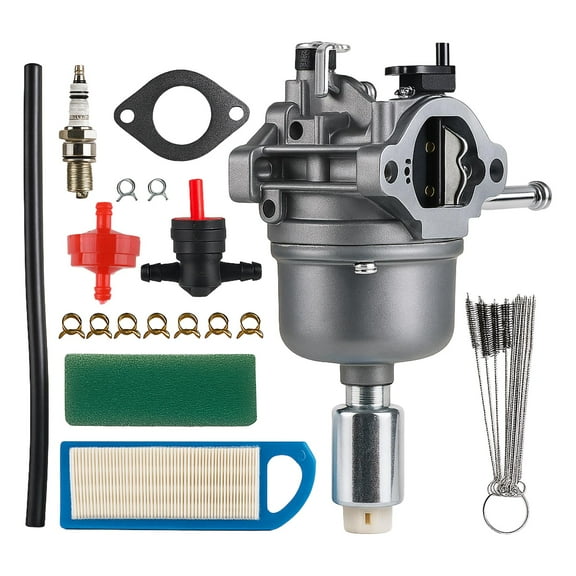 Carburetor for B&S 594601 796587 591736 19 19.5 20 20.5 21 HP Engine Craftsman Riding Lawn Mower Tractor Intek Single Cylinder OHV Motor Nikki Carb with Gasket and Cleaning Tools
