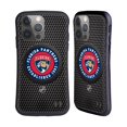 thumbnail image 1 of Head Case Designs Officially Licensed NHL Florida Panthers Puck Texture Hybrid Case Compatible with Apple iPhone 14 Pro, 1 of 7