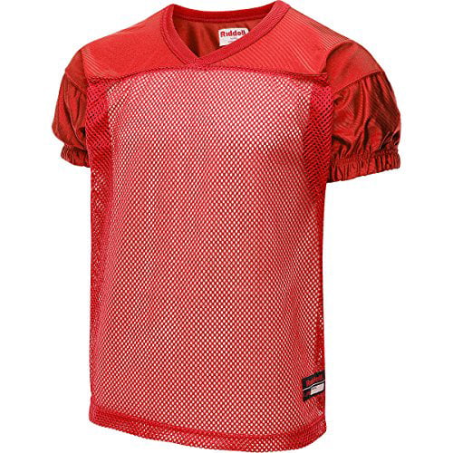 red football practice jersey