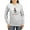 Ash Gray, variant on CafePress - Beagle Christmas Women's Long Sleeve T Shirt - Women's Long Sleeve Graphic Casual T-Shirt