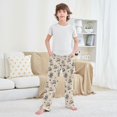 thumbnail image 6 of Cute Skiing Cat Boys Pajama Pants Soft and Lightweight Elastic Waistband Children's Pajama Pants, 6 of 8