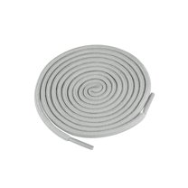 INSPIRE CHIC 2 Pair Round Shoe Laces Solid Woven Athletic Shoelaces for Sneakers, Boots & Running Shoes 100cm/39.37" Grey