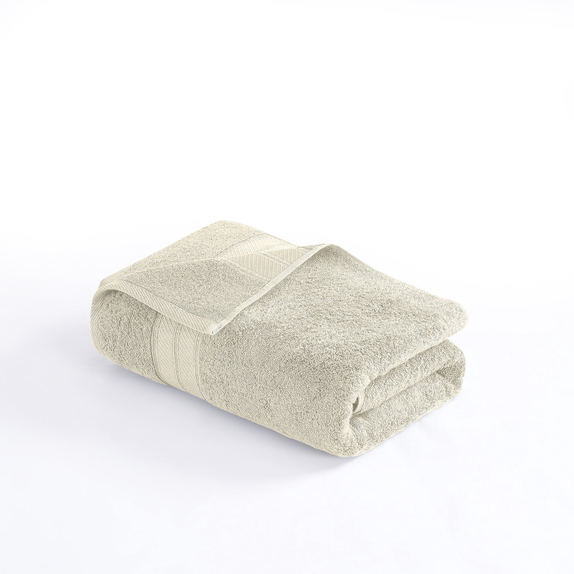 Modern Threads Spunloft Cotton Bath Towels, Sand (4 Count)