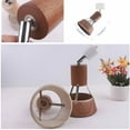 thumbnail image 3 of FSLiving Modern Style Adjustable Angle H-Type Track Head E26 Base Brown Wood Metal Ceiling Light Track Light Fixture for Gallery Loft Office Kitchen,Bulb and Track Not Included - 3 Lights, 3 of 5