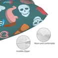 thumbnail image 3 of Balery cute Skull organ Funda de Cojín Estampada, Regalos para Mujeres, Regalos de Amor para Ella, Regalos para Novia o Esposa, Funda de Almohada-16"x24", 3 of 6