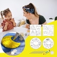 thumbnail image 2 of WMGHA Magic Foam Texture Paper - 3D Foam Texture Canvas Panels - DIY Art Kits and Kids Craft Supplies, Raised Surface Painting & Craft Projects (3.15” Each), 2 of 4