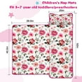 thumbnail image 5 of Pioneer Flower Floral Print Pattern Toddler Nap Mats for Kids Preschool,Sleeping Mat Bag or Kids,Toddler Sleeping Bag,Toddler Nap Mat or Daycare, 5 of 6
