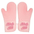 thumbnail image 1 of Juego de guantes para horno Paris Hilton That's HOT, resistentes al calor, color rosa, 1 of 7