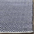 thumbnail image 5 of SAFAVIEH Boston Victoria Geometric Cotton Area Rug, Navy, 4' x 6', 5 of 8