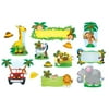 CD-110152 - Jungle Safari Bulletin Board Set by Carson Dellosa
