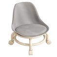 thumbnail image 1 of Tabouret Bas Solide et Durable avec Roues, Marchepied Multifonctionnel, Roues Universelles, Design Compact Gain de Place, Expérience d'Assise Sûre et Confortable, 1 of 8