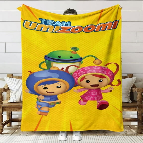 Team Umizoomi Throw Blanket Gifts for Fans Lover Girls Boys Women Present Hoodie Him Bed 60"x80"