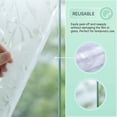 thumbnail image 3 of REGALWOVEN Frosted Window Privacy Film, Non Adhesive Static Cling Glass Stickers Sun Control Door Covering Decals for Home Iridescent Silver 39.4 x 23.6 Inch, 3 of 7