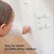 thumbnail image 4 of 5 pcs Child Safety Strap Locks, Adhesive Baby-Proof Cabinet Latches Childproof Drawer Latche Adjustable Security Closet Locks Strap Latche for Drawer, 4 of 5