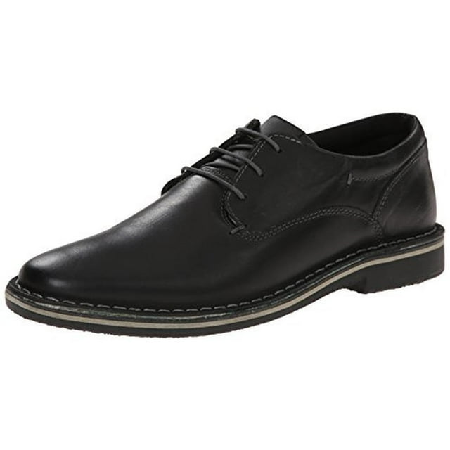 Zapato Steve Madden Harpoon Oxford para hombre en piel negra