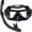 Black, variant on GKV 180° Panoramic Anti-Fog Snorkel Mask Set – Dry Top Snorkel with Tempered Glass, Leakproof Adult Gear for Snorkeling & Beach Trips