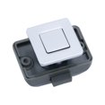 thumbnail image 4 of Push Button Lock Lock, Hardware de muebles, accesorio sin llave Campers Campers CAR PUSH PUSH Button Lock Gabinet Latch, para gabinete, RV plata, 4 of 8